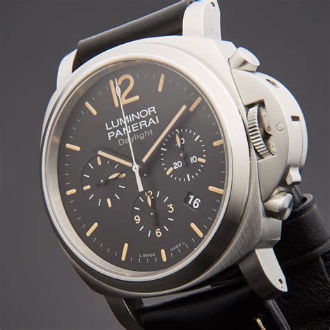 panerai watch luminor gmt automatic|panerai luminor chrono daylight 44mm.